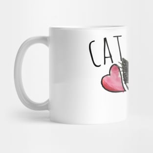 Cat Mom AF Mug